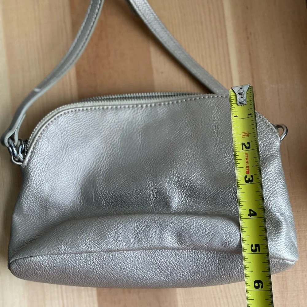 Nine West purse, Small Silver Purse with Bow